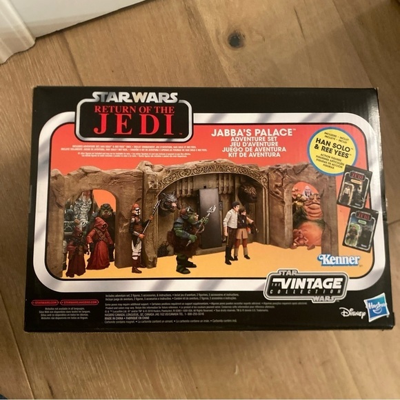 Jabba's Palace Hasbro Star Wars Return of the Jedi  includes 2 figures - Picture 1 of 8